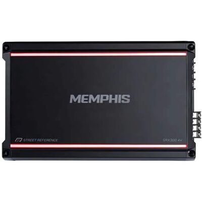 Memphis Car Audio - Memphis Audio SRX300.4V 75x4 at 2 Ohm SR Amplifier - Black/Gray Memphis Car Audio - Memphis Audio SRX300.4V 75x4 at 2 Ohm SR Amplifier - Black/Gray