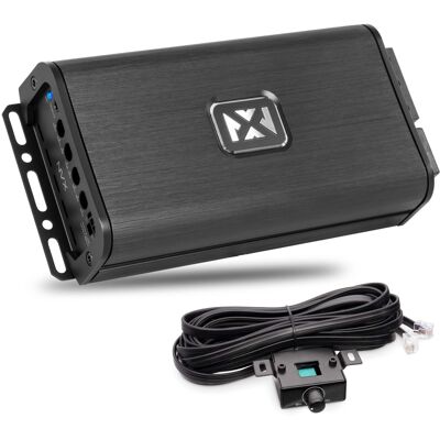 NVX - VADM1 v2 Monoblock Amplifier Micro Class D 600W RMS Compact Car/Marine/Powersports Amp with Wired Bass Remote NVX - VADM1 v2 Monoblock Amplifier Micro Class D 600W RMS Compact Car/Marine/Powersports Amp with Wired Bass Remote