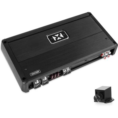 NVX - XQA12001 Monoblock Amplifier 1200W RMS XQ-Series SQ Hi-Res Class D 1-Ohm Stable with X-Boost and Wired Bass Remote NVX - XQA12001 Monoblock Amplifier 1200W RMS XQ-Series SQ Hi-Res Class D 1-Ohm Stable with X-Boost and Wired Bass Remote