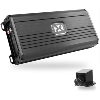 NVX - NDA15001 3000W Peak (1500W RMS) N-Series Class-D 1-Ohm Stable Monoblock Amplifier with Remote Bass Knob NVX - NDA15001 3000W Peak (1500W RMS) N-Series Class-D 1-Ohm Stable Monoblock Amplifier with Remote Bass Knob