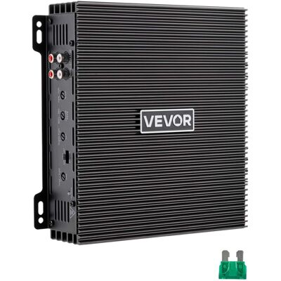 VEVOR - 2 Channel Car Audio Amplifier 2 Ohm Stable Bridgeable Class A/B Full Range Stereo Amp Max Power 2 x 300W @ 4 Ohm - Titanium Gray VEVOR - 2 Channel Car Audio Amplifier 2 Ohm Stable Bridgeable Class A/B Full Range Stereo Amp Max Power 2 x 300W @ 4 Ohm - Titanium Gray