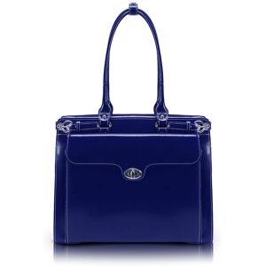 McKlein - 15-inch Laptop Briefcase Women's Top Grain Cowhide Leather Business Professional Shoulder Bag Organizer - Navy McKlein - 15-inch Laptop Briefcase Women's Top Grain Cowhide Leather Business Professional Shoulder Bag Organizer - Navy
