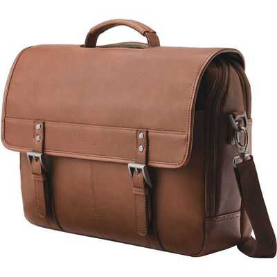 Samsonite - Classic Briefcase for 15.6" Laptop - Cognac Samsonite - Classic Briefcase for 15.6" Laptop - Cognac