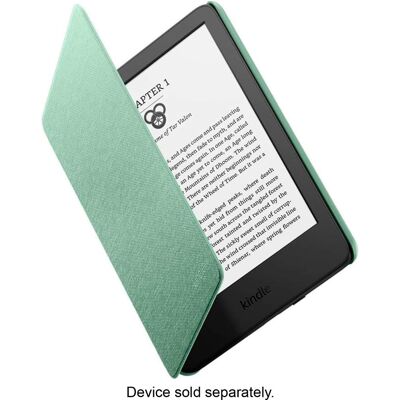 Amazon - Kindle Case, Thin and Lightweight, Foldable Protective Cover (does not fit Kindle Paperwhite or Colorsoft)- Fabric - Matcha Amazon - Kindle Case, Thin and Lightweight, Foldable Protective Cover (does not fit Kindle Paperwhite or Colorsoft)- Fabric - Matcha