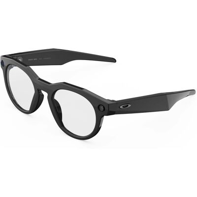 Oakley Meta - HSTN glasses - with Meta AI, Audio, Photo, Video Compatibility - Clear Lenses - Black Oakley Meta - HSTN glasses - with Meta AI, Audio, Photo, Video Compatibility - Clear Lenses - Black