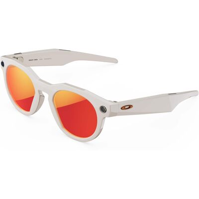 Oakley Meta - HSTN glasses - with Meta AI, Audio, Photo, Video, Compatibility - Prizm Ruby Lenses - Warm Grey Oakley Meta - HSTN glasses - with Meta AI, Audio, Photo, Video, Compatibility - Prizm Ruby Lenses - Warm Grey