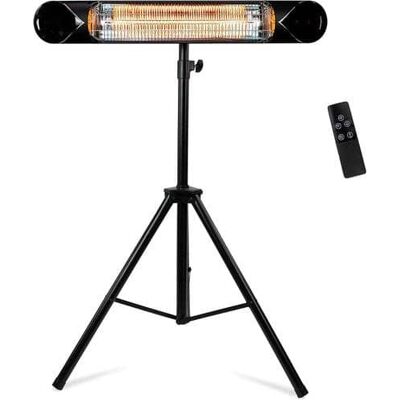 Briza - Infrared Electric Patio Heater - Indoor/Outdoor - Black Briza - Infrared Electric Patio Heater - Indoor/Outdoor - Black