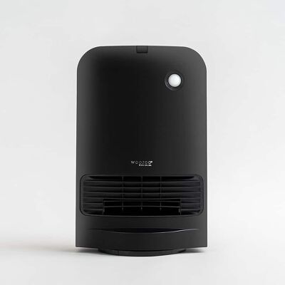 WOOZOO - Oscillating Fan w/ Motion Sensor Portable Electric Space Heater - Black WOOZOO - Oscillating Fan w/ Motion Sensor Portable Electric Space Heater - Black
