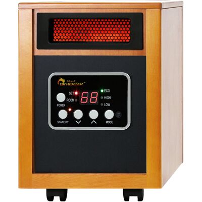 DR. INFRARED HEATER - DR-968 Portable Space Heater, 1500-Watt - Cherry DR. INFRARED HEATER - DR-968 Portable Space Heater, 1500-Watt - Cherry