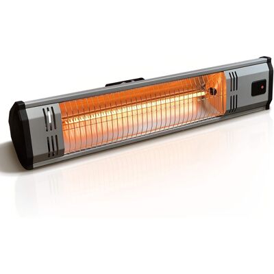 Heat Storm - Tradesman 1500 Watt Weatherproof Infrared Heater, Remote - Gray/Black Heat Storm - Tradesman 1500 Watt Weatherproof Infrared Heater, Remote - Gray/Black