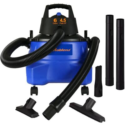 Koblenz - Wet/Dry 6 gal. Cannister Vacuum Cleaner Deluxe with 5-year Warranty Koblenz - Wet/Dry 6 gal. Cannister Vacuum Cleaner Deluxe with 5-year Warranty