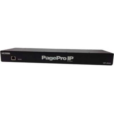 Valcom - alltel PagePro VIP-201A SIP Paging Gateway - 1 x RJ-45 - 1U High - Rack-mountable, Desktop - Black Valcom - alltel PagePro VIP-201A SIP Paging Gateway - 1 x RJ-45 - 1U High - Rack-mountable, Desktop - Black