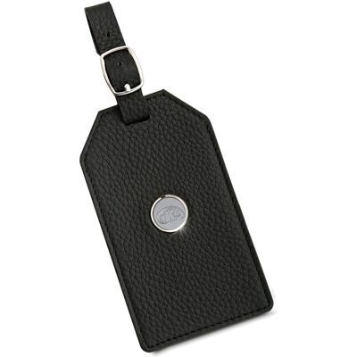 Jardine - Kent State Golden Flashes Leather Luggage Tag - Black Jardine - Kent State Golden Flashes Leather Luggage Tag - Black