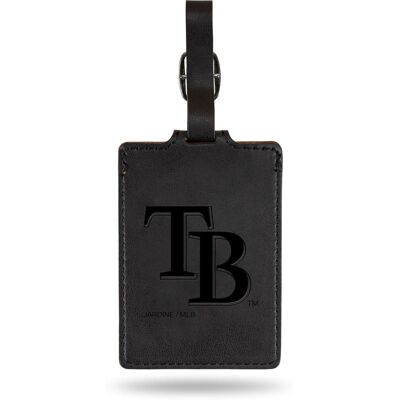 Jardine - Tampa Bay Rays Ultra Suede Luggage Tag - Black Jardine - Tampa Bay Rays Ultra Suede Luggage Tag - Black