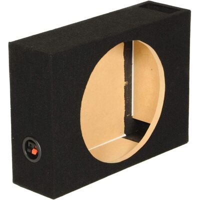 QPower - Q Power Single 12 Inch Vented Shallow Subwoofer Audio Sub Box Enclosure (2 Pack) QPower - Q Power Single 12 Inch Vented Shallow Subwoofer Audio Sub Box Enclosure (2 Pack)