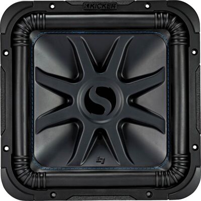 Kicker - Solo-Baric L7S 12" Dual-Voice-Coil 4-Ohm Subwoofer - Black Kicker - Solo-Baric L7S 12" Dual-Voice-Coil 4-Ohm Subwoofer - Black