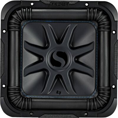 Kicker - Solo-Baric L7S 10" Dual-Voice-Coil 4-Ohm Subwoofer - Black Kicker - Solo-Baric L7S 10" Dual-Voice-Coil 4-Ohm Subwoofer - Black