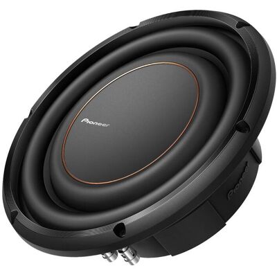 Pioneer - 10" - 1300 W Max power, Aramid Fiber IMPP™ cone, Single 4 Ohm Voice Coil - Shallow Mount Subwoofer - Black Pioneer - 10" - 1300 W Max power, Aramid Fiber IMPP™ cone, Single 4 Ohm Voice Coil - Shallow Mount Subwoofer - Black