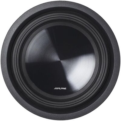 Alpine - SWT-10S4 Ohm 10" Subwoofer (4 Ohm) - Black Alpine - SWT-10S4 Ohm 10" Subwoofer (4 Ohm) - Black