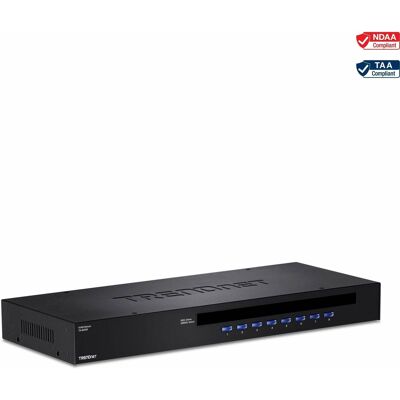 TRENDnet - 8-Port USB/PS2 Rack Mount KVM Switch TRENDnet - 8-Port USB/PS2 Rack Mount KVM Switch