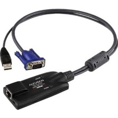 Technology - ATEN KA7570 KVM Cable - KVM Cable for KVM Switch, Keyboard/Mouse, Network Device - First End: 1 x RJ-45 Network - Female - Black Technology - ATEN KA7570 KVM Cable - KVM Cable for KVM Switch, Keyboard/Mouse, Network Device - First End: 1 x RJ-45 Network - Female - Black