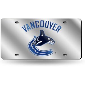 Rico Industries - Vancouver Canucks NHL Logo Mirror Look LASER License Plate Auto Tag - Multi Rico Industries - Vancouver Canucks NHL Logo Mirror Look LASER License Plate Auto Tag - Multi