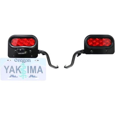 Yakima - 5.4 Pound EXO LitKit with Tail Lights Accessory for EXO Hitch Rack System - Black Yakima - 5.4 Pound EXO LitKit with Tail Lights Accessory for EXO Hitch Rack System - Black