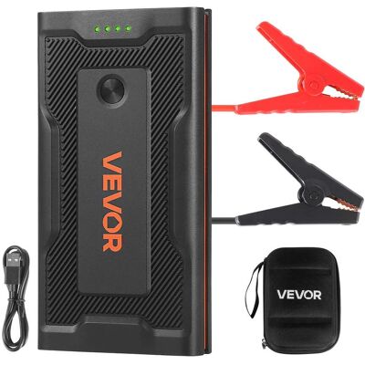 VEVOR - Jump Starter, 1000A Peak, Car Jumper Starter Battery Pack, 12V Portable Lithium Battery Booster, Jump Box Power Bank VEVOR - Jump Starter, 1000A Peak, Car Jumper Starter Battery Pack, 12V Portable Lithium Battery Booster, Jump Box Power Bank