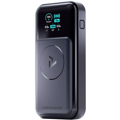 Denvix - MotorX Tire Inflator Portable Air Compressor 2nd Generation, Large Tire Inflator - Black Denvix - MotorX Tire Inflator Portable Air Compressor 2nd Generation, Large Tire Inflator - Black