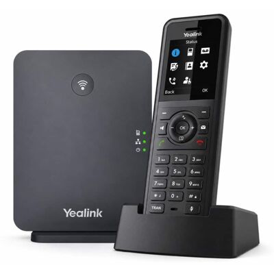 Yealink - W57R Rugged DECT Handset with HD Audio and 1.8-inch Color Screen - Black Yealink - W57R Rugged DECT Handset with HD Audio and 1.8-inch Color Screen - Black