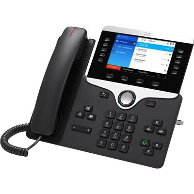 Cisco Systems Consumer Products - Cisco 8861 IP Phone - Corded - Corded - Wall Mountable, Desktop - 10 x Total Line - VoIP - 5" - Enhanced User Connect - Black Cisco Systems Consumer Products - Cisco 8861 IP Phone - Corded - Corded - Wall Mountable, Desktop - 10 x Total Line - VoIP - 5" - Enhanced User Connect - Black