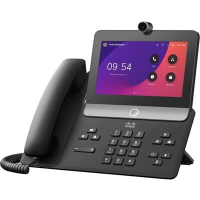 Cisco Systems Consumer Products - Webex 8875 IP Phone - Corded - Wi-Fi, Bluetooth - Desktop - VoIP - IEEE 802.11a/b/g/n/ac - Carbon Black Cisco Systems Consumer Products - Webex 8875 IP Phone - Corded - Wi-Fi, Bluetooth - Desktop - VoIP - IEEE 802.11a/b/g/n/ac - Carbon Black