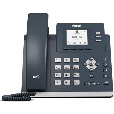 Yealink - IP Phone - Corded - Corded - Desktop, Wall Mountable - VoIP - 2.4" - 2 x Network (RJ-45) - PoE - Classic Gray Yealink - IP Phone - Corded - Corded - Desktop, Wall Mountable - VoIP - 2.4" - 2 x Network (RJ-45) - PoE - Classic Gray