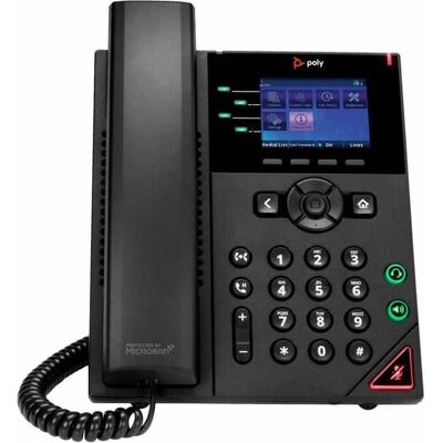 HP - Poly OBi VVX 250 IP Phone - Corded - Corded - Desktop, Wall Mountable - VoIP - 2 x Network (RJ-45) - PoE Ports - Black HP - Poly OBi VVX 250 IP Phone - Corded - Corded - Desktop, Wall Mountable - VoIP - 2 x Network (RJ-45) - PoE Ports - Black