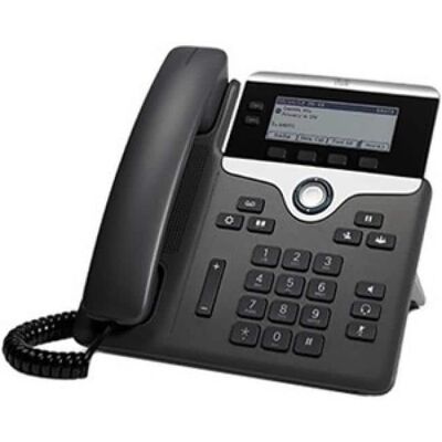 Cisco Systems Consumer Products - Cisco 7821 IP Phone - Corded - Wall Mountable - 2 x Total Line - VoIP - 3.5" - User Connect License - 2 x - Charcoal Cisco Systems Consumer Products - Cisco 7821 IP Phone - Corded - Wall Mountable - 2 x Total Line - VoIP - 3.5" - User Connect License - 2 x - Charcoal