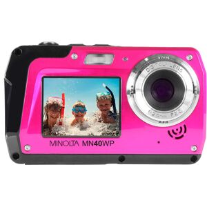 Konica Minolta - MN40WP 48.0 Megapixel Waterproof Digital Camera - Pink Konica Minolta - MN40WP 48.0 Megapixel Waterproof Digital Camera - Pink