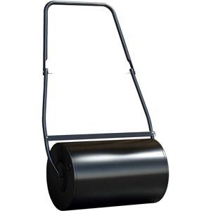 Outsunny - 38L Heavy Duty Push/Tow Poly Lawn Roller, U-handle Garden Roller Filled with Water or Sand Outsunny - 38L Heavy Duty Push/Tow Poly Lawn Roller, U-handle Garden Roller Filled with Water or Sand