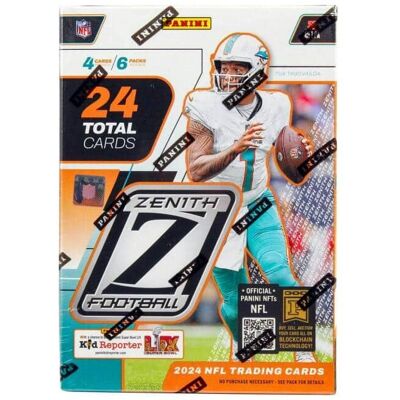 2024 Panini Zenith Football 6-Pack Blaster Box 2024 Panini Zenith Football 6-Pack Blaster Box