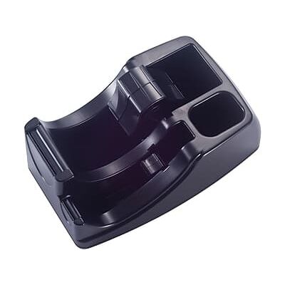 Officemate - 2-in-1 Deluxe Desktop Dispenser - Black Officemate - 2-in-1 Deluxe Desktop Dispenser - Black