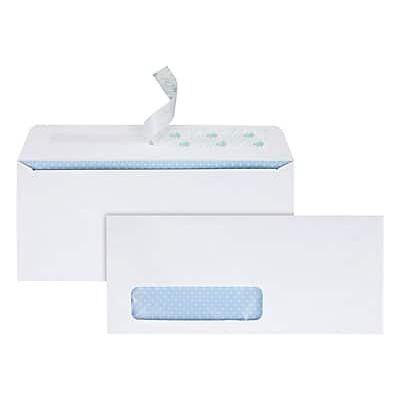 Quality Park - Redi-Strip Self Seal #10 Window Envelope 4 1/8" x 9 1/2", 500/Box - White Quality Park - Redi-Strip Self Seal #10 Window Envelope 4 1/8" x 9 1/2", 500/Box - White
