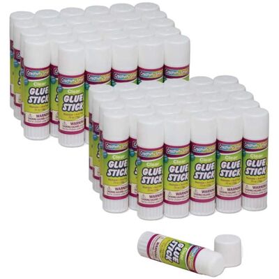 Creativity Street - Glue Sticks Clear 0.70 oz. 30 Per Pack 2 Packs Creativity Street - Glue Sticks Clear 0.70 oz. 30 Per Pack 2 Packs