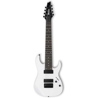 Ibanez - RG Series RG8 8-String Electric Guitar, Rosewood Fretboard, White Ibanez - RG Series RG8 8-String Electric Guitar, Rosewood Fretboard, White