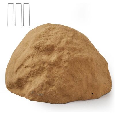 VEVOR - Faux Rock Cover, Outdoor Fake Rock Well Pump Cover, Realistic Natural Texture, Weather-Resistant Artificial Boulder - Sandy Yellow VEVOR - Faux Rock Cover, Outdoor Fake Rock Well Pump Cover, Realistic Natural Texture, Weather-Resistant Artificial Boulder - Sandy Yellow