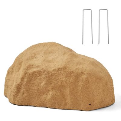 VEVOR - Faux Rock Cover, Outdoor Fake Rock Well Pump Cover, Realistic Natural Texture, Weather-Resistant Artificial Boulder - Sand Yellow VEVOR - Faux Rock Cover, Outdoor Fake Rock Well Pump Cover, Realistic Natural Texture, Weather-Resistant Artificial Boulder - Sand Yellow