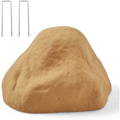 VEVOR - Faux Rock Cover, Outdoor Fake Rock Well Pump Cover, Realistic Natural Texture, Weather-Resistant Artificial Boulder - Sandy color VEVOR - Faux Rock Cover, Outdoor Fake Rock Well Pump Cover, Realistic Natural Texture, Weather-Resistant Artificial Boulder - Sandy color