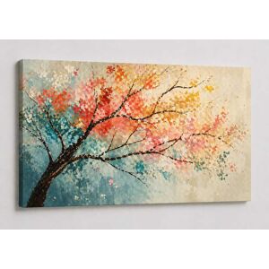 FC Design - Large Canvas 24x36" Colorful Tree Branch Floral Nature Art Painting Home Wall Décor - MultiColor FC Design - Large Canvas 24x36" Colorful Tree Branch Floral Nature Art Painting Home Wall Décor - MultiColor