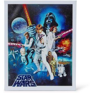 Star Wars - Episode IV: A New Hope 1977 Unframed Poster 16x20” Wall Canvas - Blue Star Wars - Episode IV: A New Hope 1977 Unframed Poster 16x20” Wall Canvas - Blue