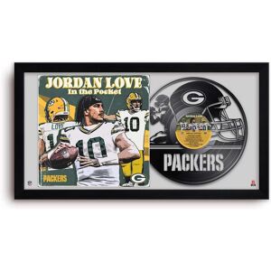 Sporticulture - Jordan Love Green Bay Packers 14" x 26" Framed Art Vinyl Album Print - Black Sporticulture - Jordan Love Green Bay Packers 14" x 26" Framed Art Vinyl Album Print - Black
