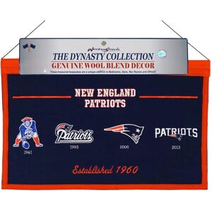 Winning Streak Sports - New England Football Patriots- High Quality Embroidered Logo Banner Flag - Established 1960 - Multi Winning Streak Sports - New England Football Patriots- High Quality Embroidered Logo Banner Flag - Established 1960 - Multi