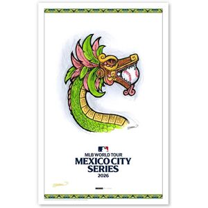 S. Preston Art & Designs - Arizona Diamondbacks vs. San Diego Padres 2026 MLB Mexico City Series 11" x 17" Limited Edition Poster Print - Multicolor S. Preston Art & Designs - Arizona Diamondbacks vs. San Diego Padres 2026 MLB Mexico City Series 11" x 17" Limited Edition Poster Print - Multicolor